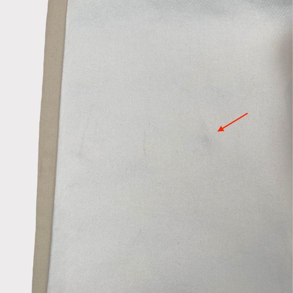 NWT AQUA Color Block Wide Leg Jeans in White/Tan Women's Size 24 - Picture 6 of 11